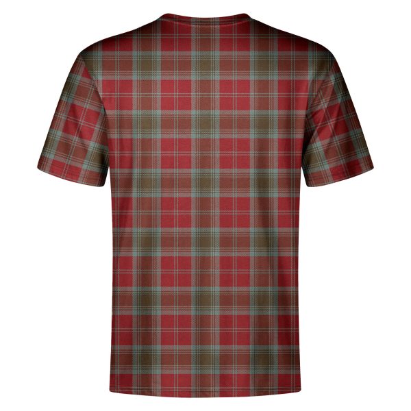 Lindsay Weathered Tartan Crest T-shirt Online Hot Sale - Image 2