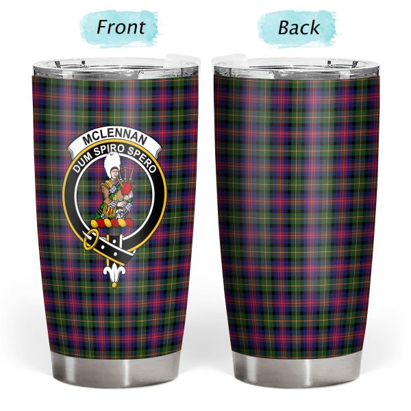 McLellan Modern Tartan Crest Tumbler Hot on Sale - Image 3