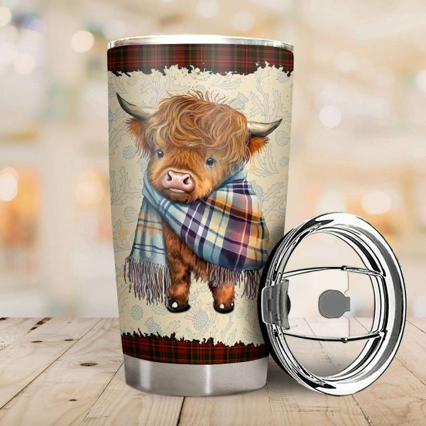 Just A Girl Who Loves Highland Cows Tumbler For Sale - Image 2