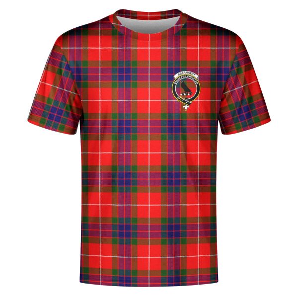 Abernathy Tartan Crest T-shirt For Discount