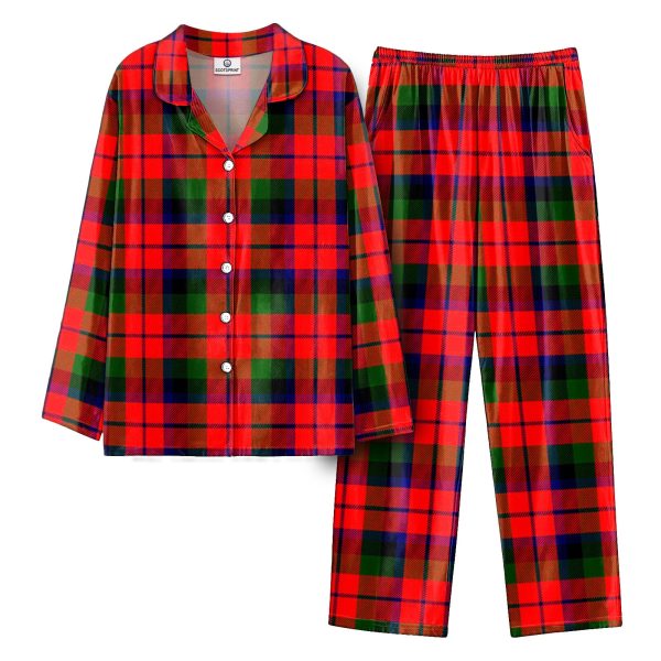 McNaughton Modern Tartan Pajama Set For Cheap - Image 2