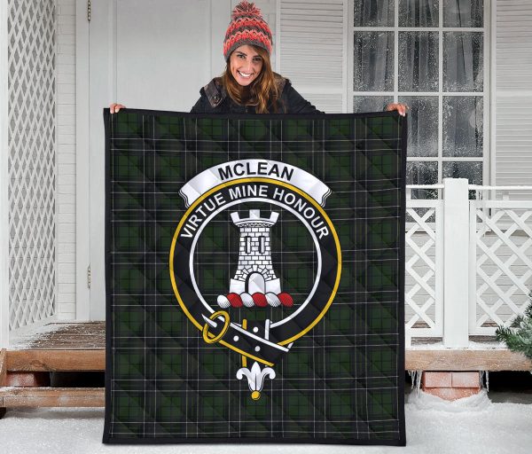 McLean Hunting Tartan Crest Quilt Supply