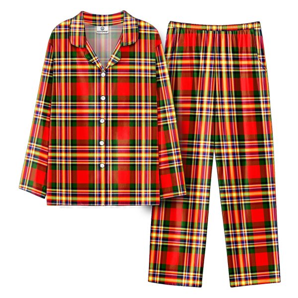 MacGill Modern Tartan Pajama Set Hot on Sale - Image 2