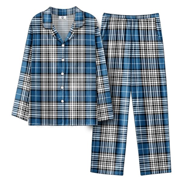 Napier Modern Tartan Pajama Set For Sale - Image 2
