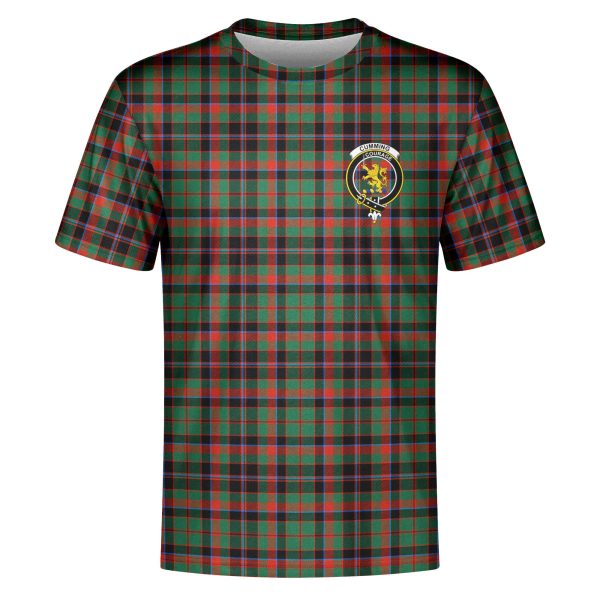 Cumming Hunting Ancient Tartan Crest T-shirt Online now