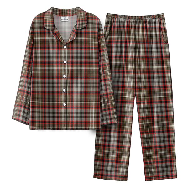 Nicolson Hunting Weathered Tartan Pajama Set Fashion - Image 2