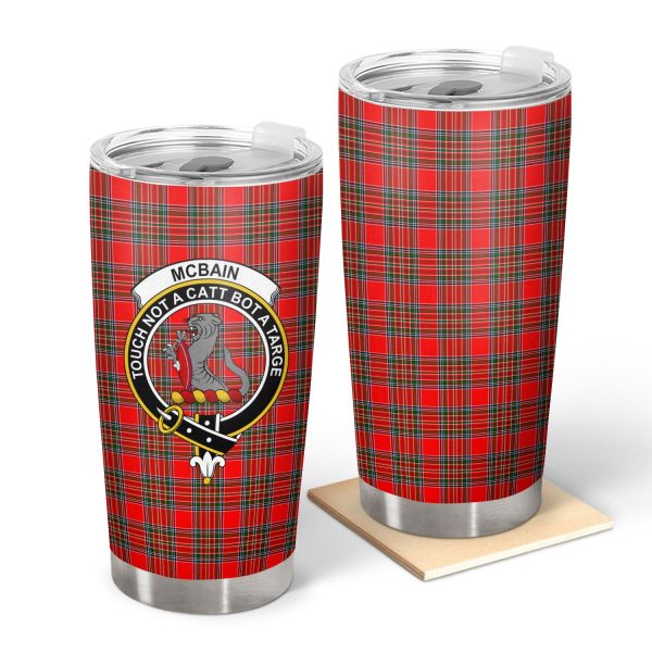 McBain Tartan Crest Tumbler Hot on Sale