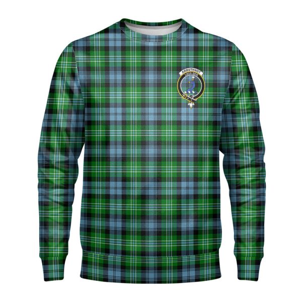Arbuthnot Ancient Tartan Crest Sweatshirt Online now