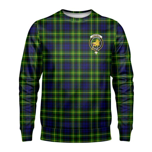 Campbell of Breadalbane Modern Tartan Crest Sweatshirt Cheap