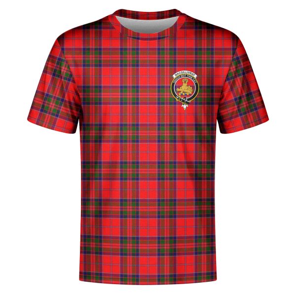 MacGillivray Modern Tartan Crest T-shirt For Discount