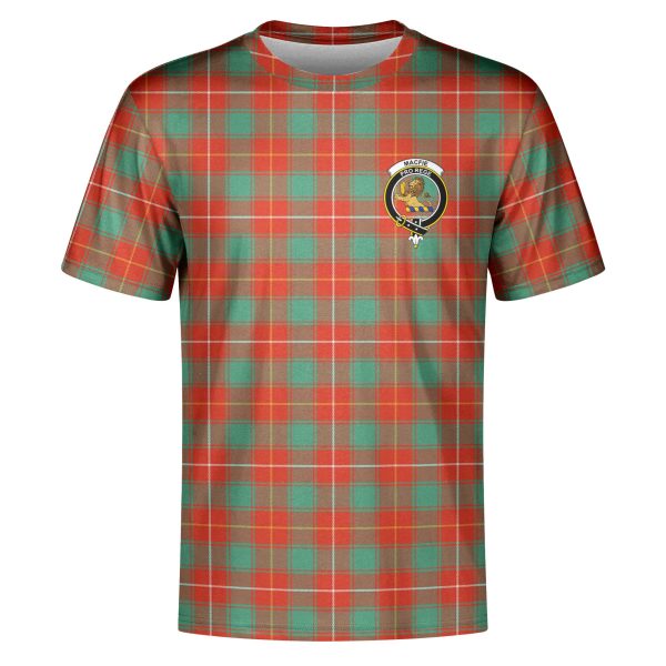 MacFie Ancient Tartan Crest T-shirt For Sale