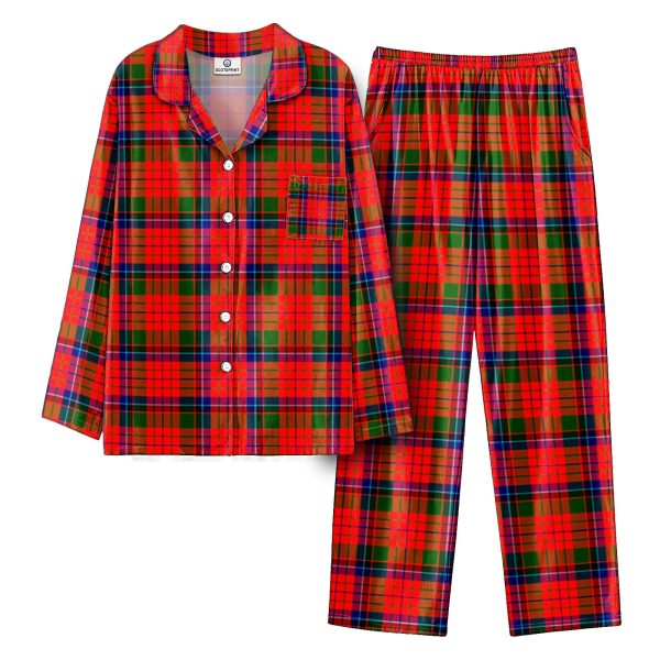 Nicolson Modern Tartan Pajama Set Sale
