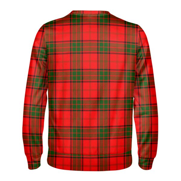 Adair Modern Tartan Crest Sweatshirt For Discount - Image 2