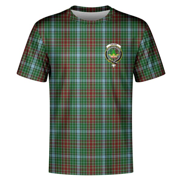 Gayre Tartan Crest T-shirt Fashion