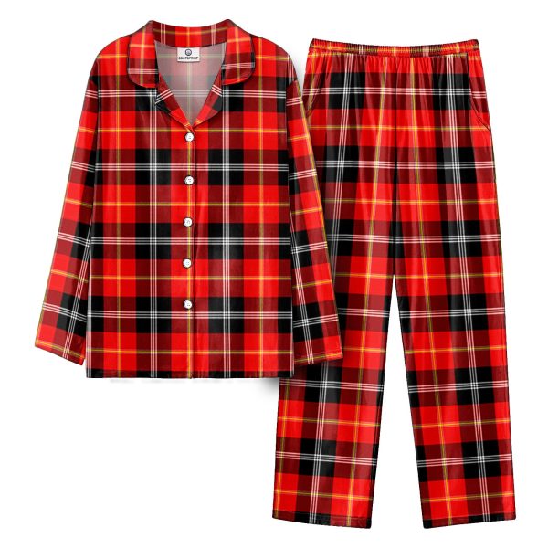 Marjoribanks Tartan Pajama Set For Discount - Image 2