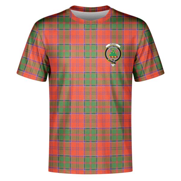 Grant Ancient Tartan Crest T-shirt Online