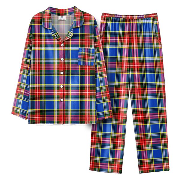 Bethune Modern Tartan Pajama Set on Sale