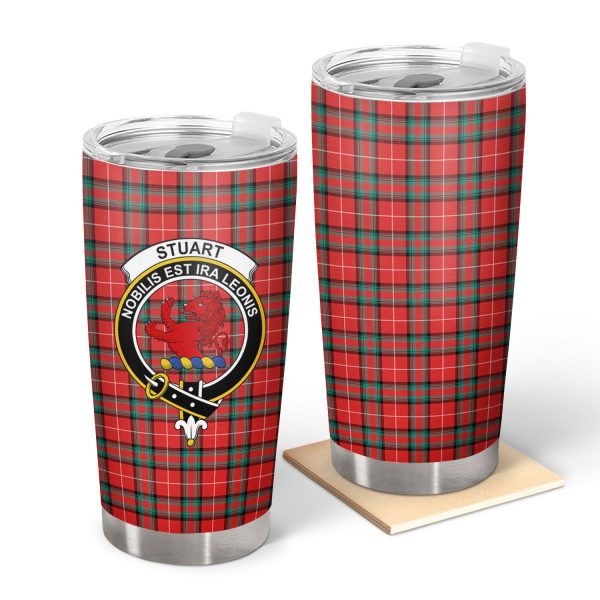 Stuart of Bute Tartan Crest Tumbler Online