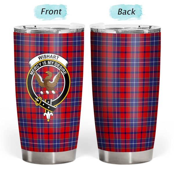 Wishart Dress Tartan Crest Tumbler Online Hot Sale - Image 3