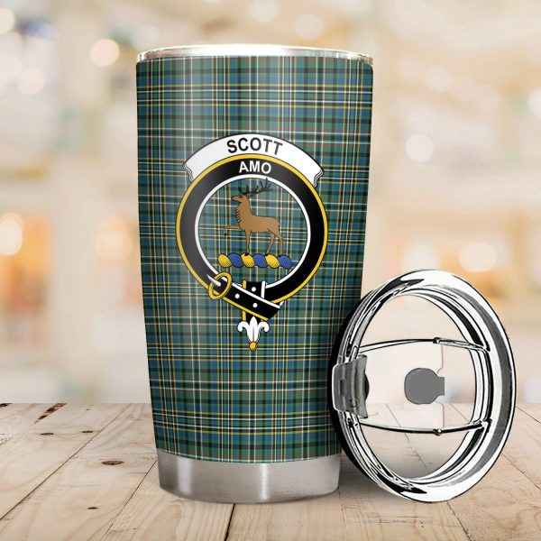 Scott Green Ancient Tartan Crest Tumbler For Cheap - Image 2