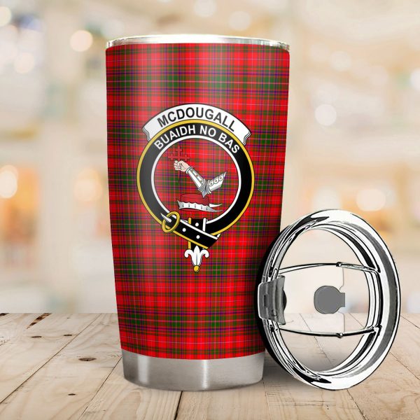 McDougall Tartan Crest Tumbler on Sale - Image 2