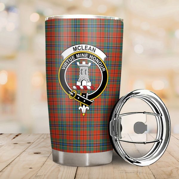 McLean of Duart Ancient Tartan Crest Tumbler For Discount - Image 2