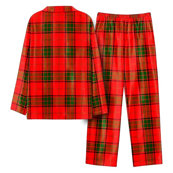 Adair Modern Tartan Pajama Set For Sale - Image 3