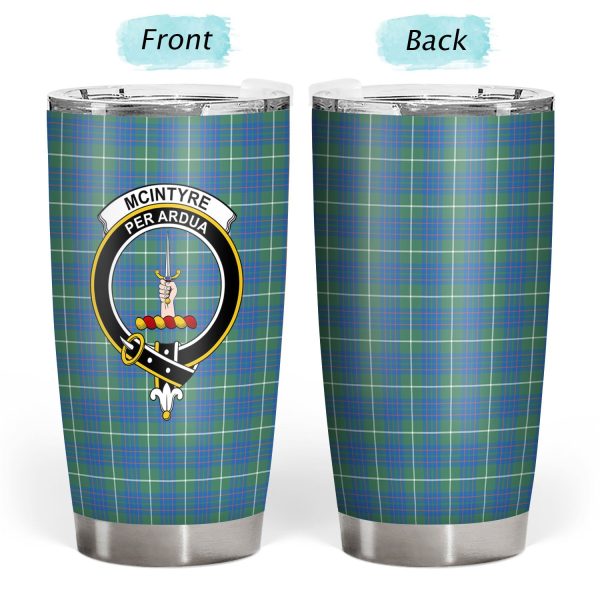 McIntyre Hunting Ancient Tartan Crest Tumbler on Sale - Image 3