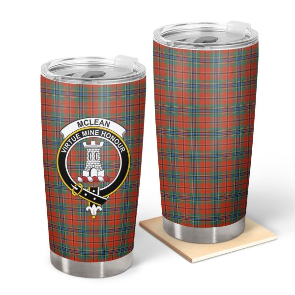 McLean of Duart Ancient Tartan Crest Tumbler For Discount