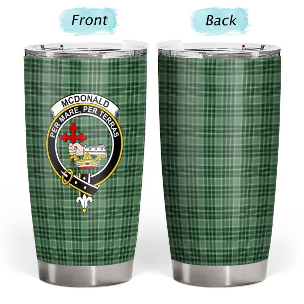 McDonald Lord of the Isles Hunting Tartan Crest Tumbler on Sale - Image 3
